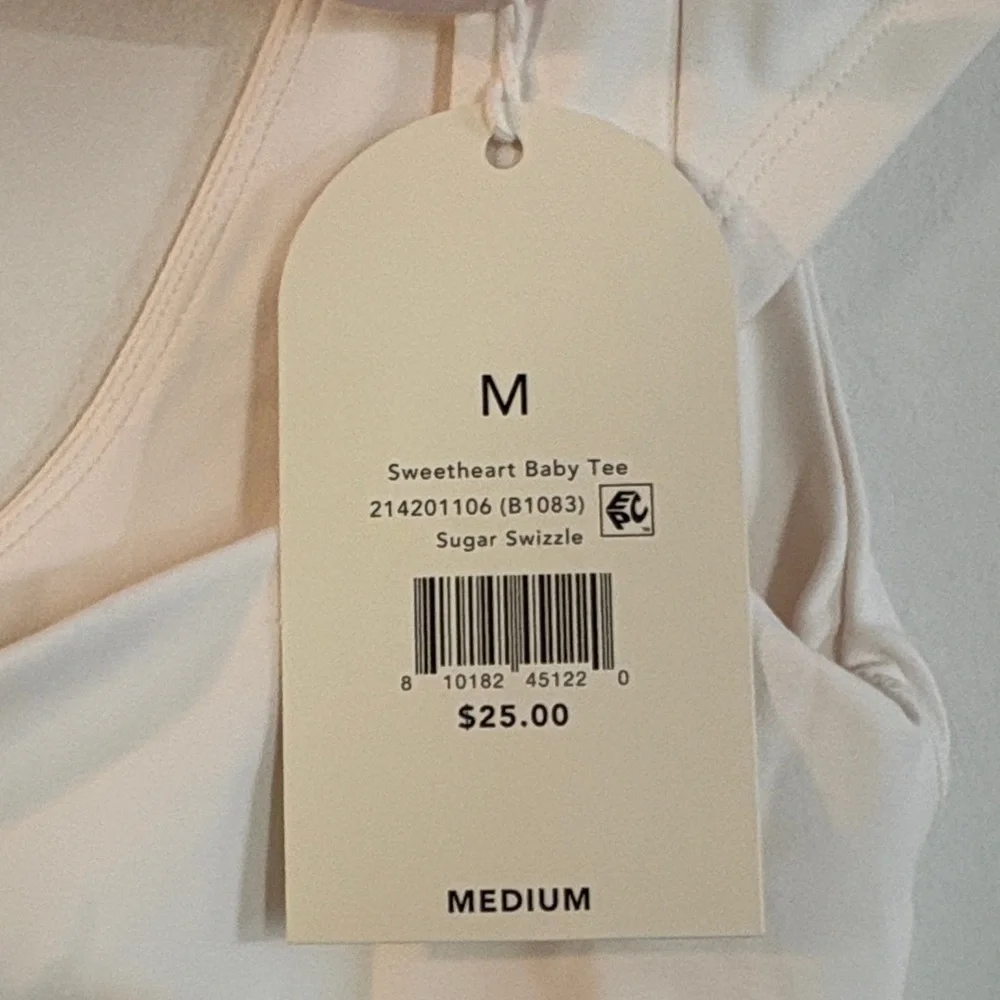 White Sweetheart Baby Tee - Picture 2 of 4
